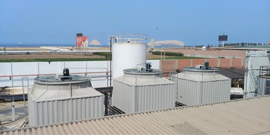 慶祝HPO集團(tuán)安裝好鈕盈冷卻塔